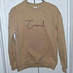 Midtown Tan Sweatshirt with Logo